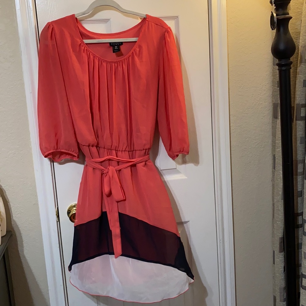 18W Pink Dress